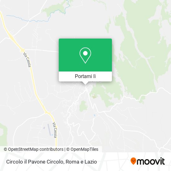 Mappa Circolo il Pavone Circolo