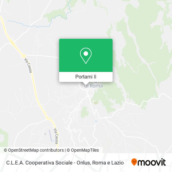 Mappa C.L.E.A. Cooperativa Sociale - Onlus
