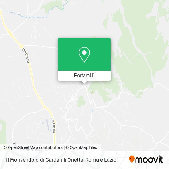 Mappa Il Fiorivendolo di Cardarilli Orietta