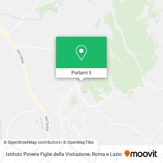 Mappa Istituto Povere Figlie della Visitazione