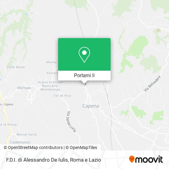 Mappa F.D.I. di Alessandro De Iulis