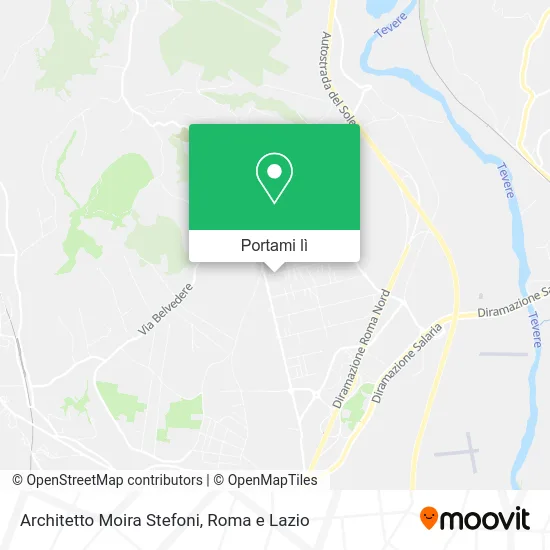 Mappa Architetto Moira Stefoni