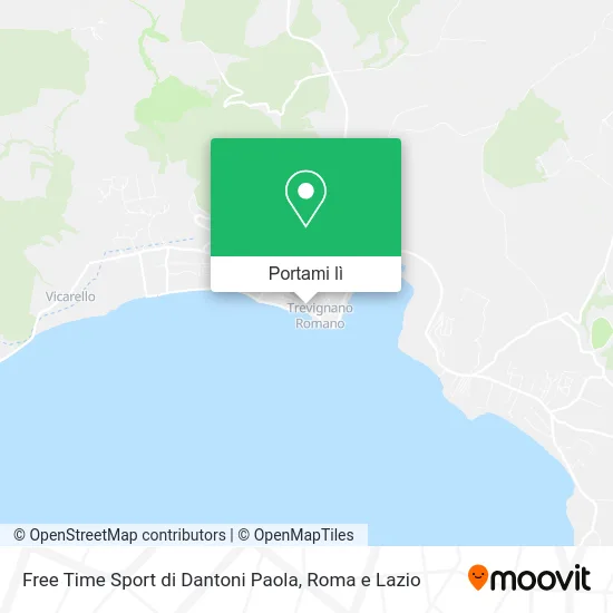 Mappa Free Time Sport di Dantoni Paola