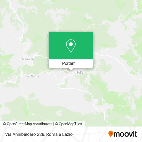 Mappa Via Annibalcaro 228