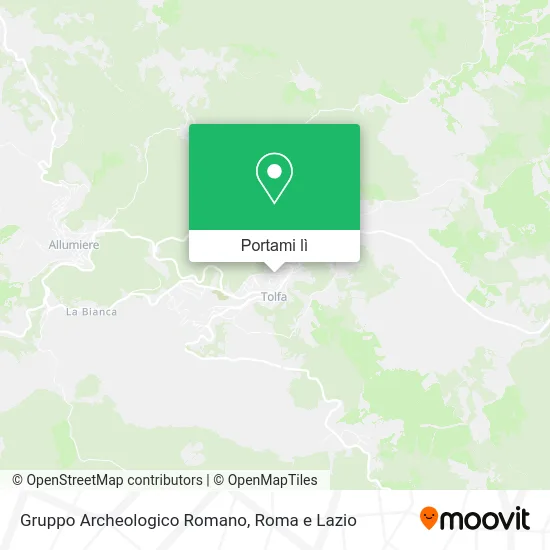 Mappa Gruppo Archeologico Romano