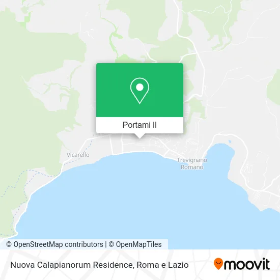 Mappa Nuova Calapianorum Residence