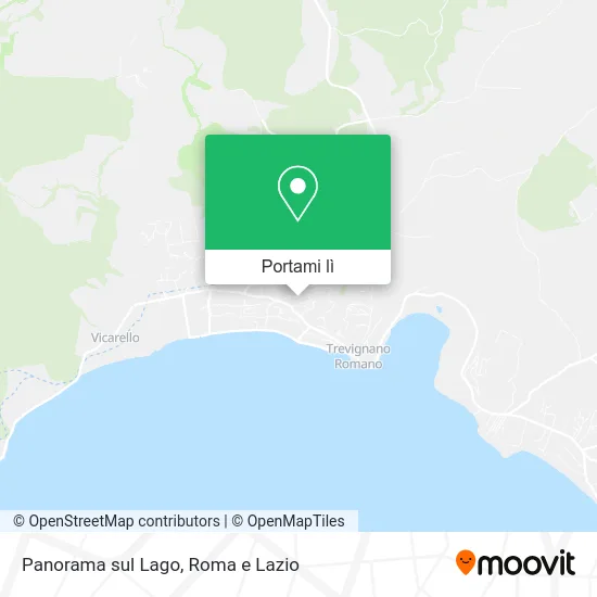 Mappa Panorama sul Lago