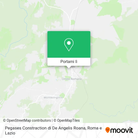 Mappa Pegases Constraction di De Angelis Roana