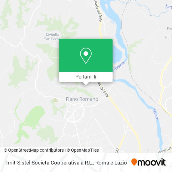 Mappa Imit-Sistel Società Cooperativa a R.L.