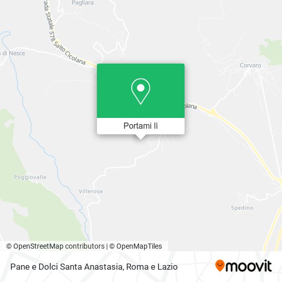 Mappa Pane e Dolci Santa Anastasia