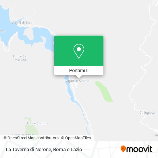 Mappa La Taverna di Nerone
