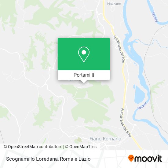 Mappa Scognamillo Loredana