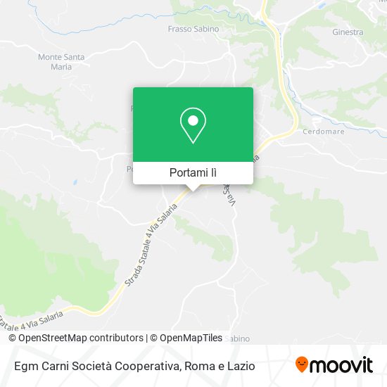 Mappa Egm Carni Società Cooperativa