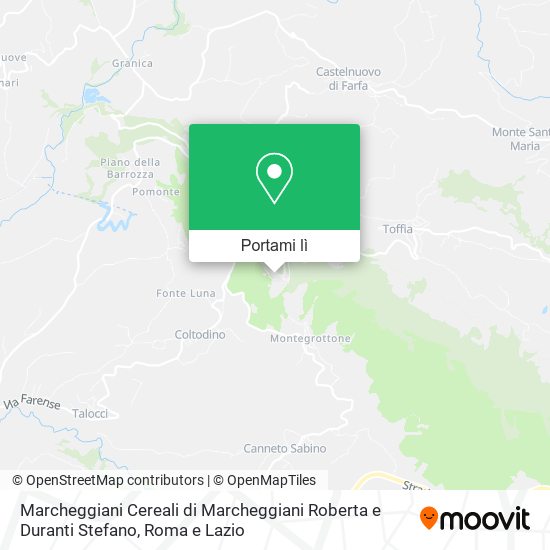 Mappa Marcheggiani Cereali di Marcheggiani Roberta e Duranti Stefano