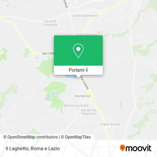 Mappa Il Laghetto