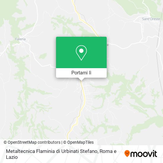 Mappa Metaltecnica Flaminia di Urbinati Stefano