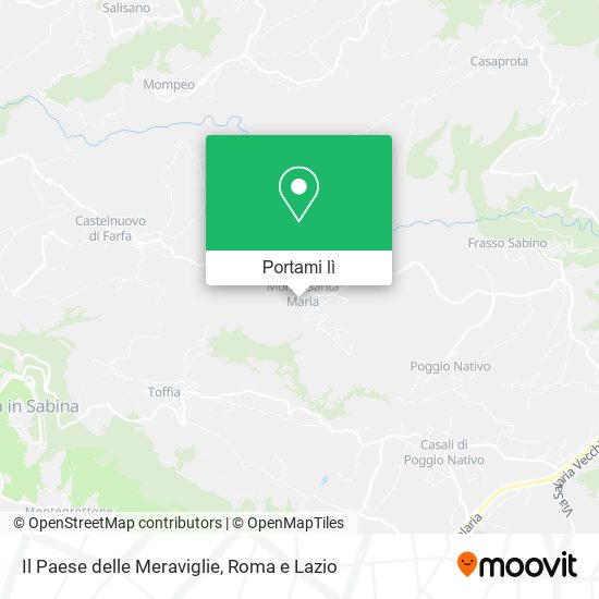 Mappa Il Paese delle Meraviglie