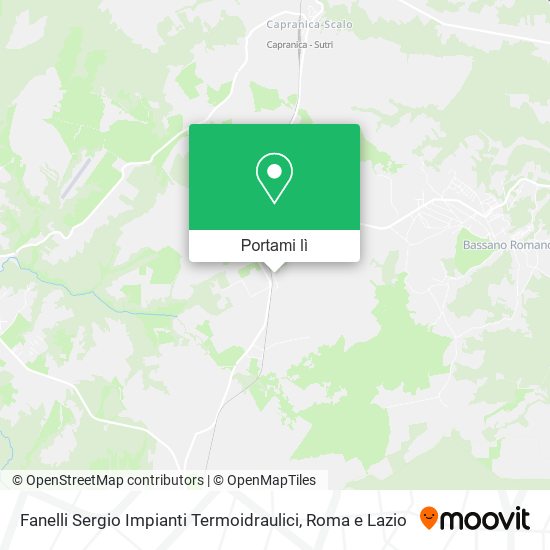 Mappa Fanelli Sergio Impianti Termoidraulici