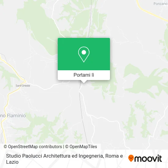 Mappa Studio Paolucci Architettura ed Ingegneria