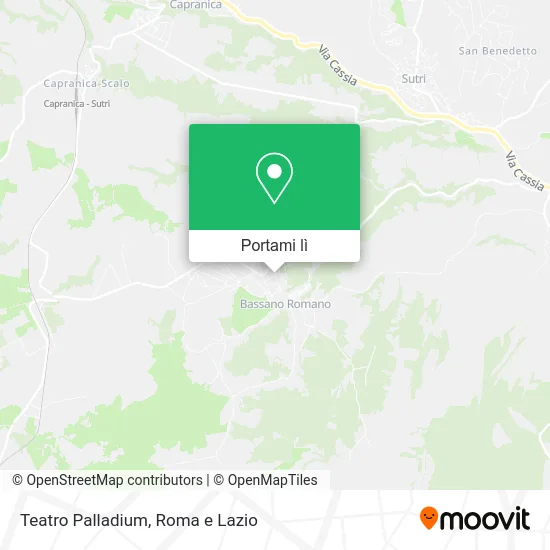 Mappa Teatro Palladium