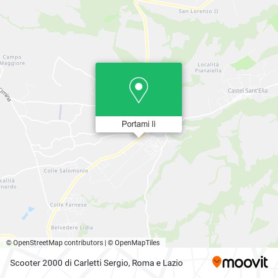 Mappa Scooter 2000 di Carletti Sergio