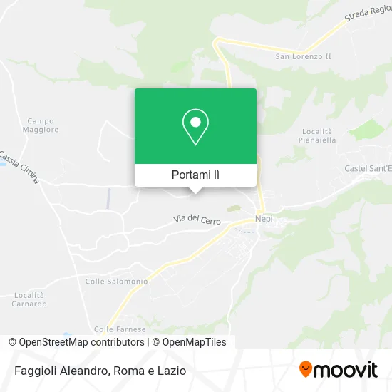 Mappa Faggioli Aleandro