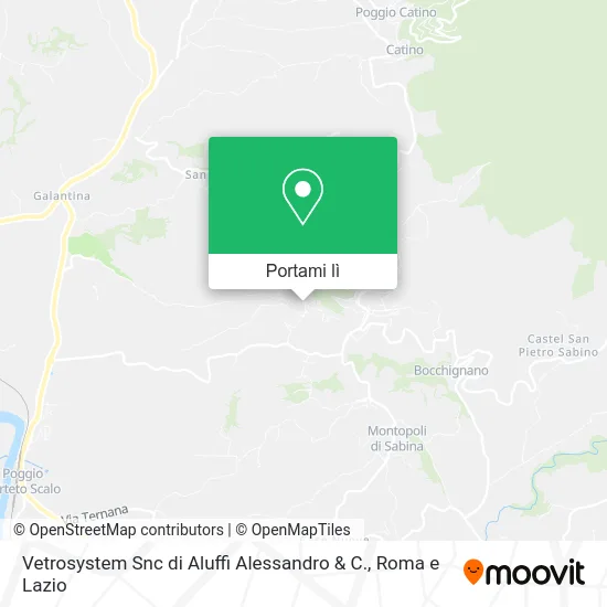 Mappa Vetrosystem Snc di Aluffi Alessandro & C.