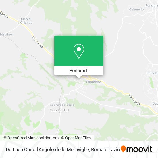 Mappa De Luca Carlo l'Angolo delle Meraviglie
