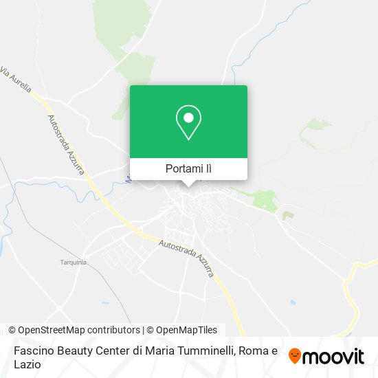 Mappa Fascino Beauty Center di Maria Tumminelli