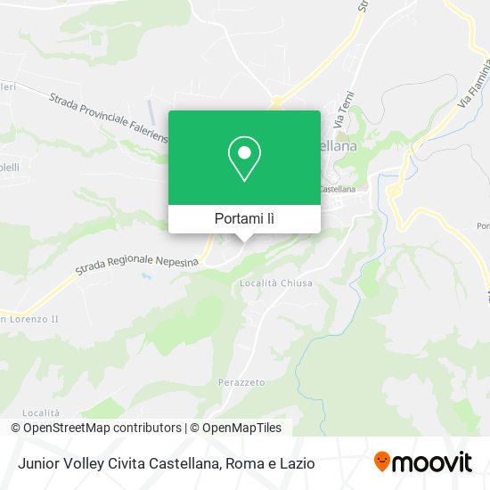 Mappa Junior Volley Civita Castellana