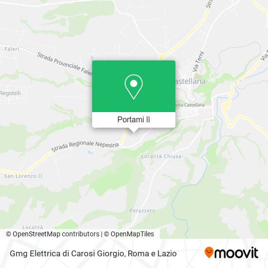 Mappa Gmg Elettrica di Carosi Giorgio