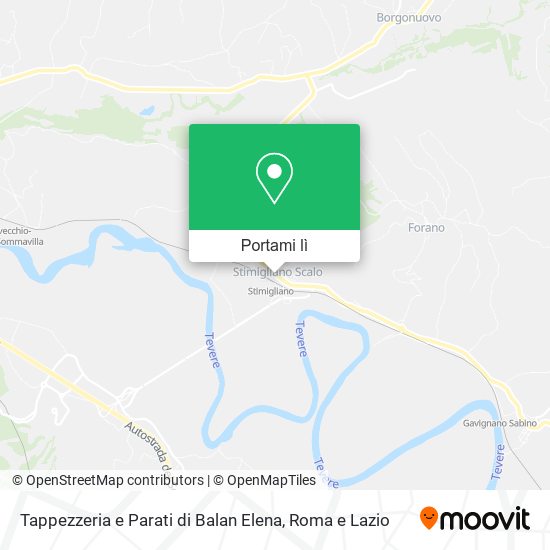 Mappa Tappezzeria e Parati di Balan Elena
