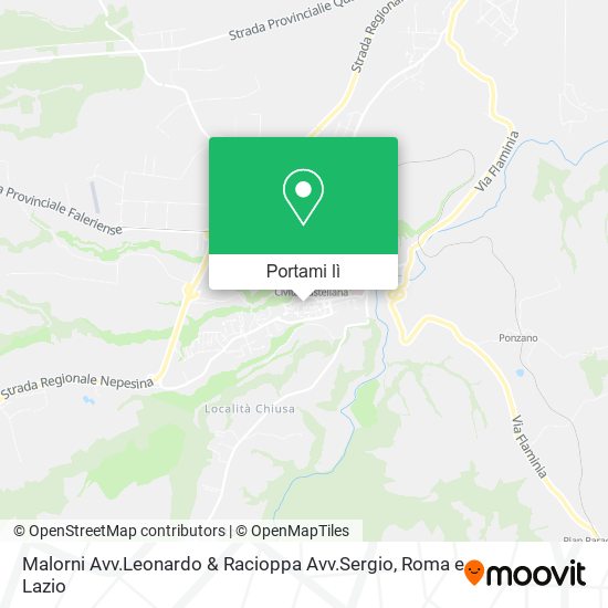 Mappa Malorni Avv.Leonardo & Racioppa Avv.Sergio