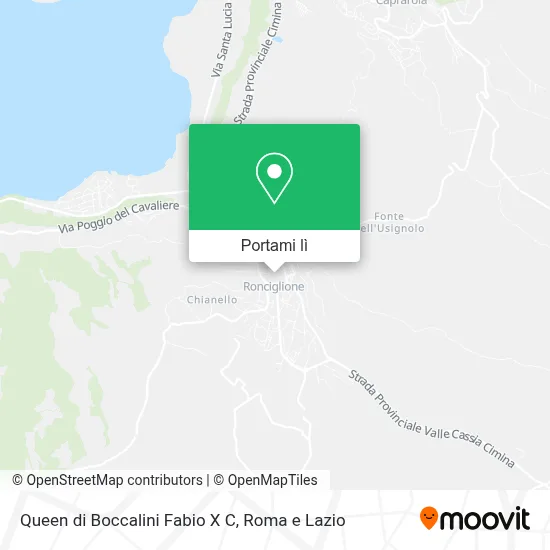 Mappa Queen di Boccalini Fabio X C