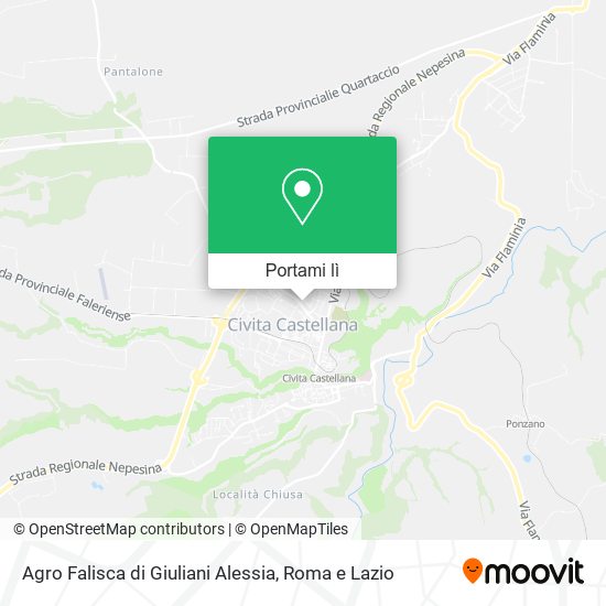 Mappa Agro Falisca di Giuliani Alessia