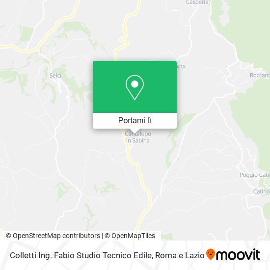 Mappa Colletti Ing. Fabio Studio Tecnico Edile