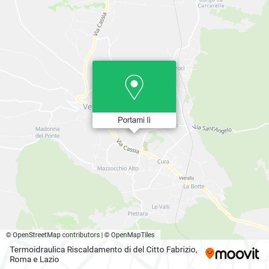 Mappa Termoidraulica Riscaldamento di del Citto Fabrizio