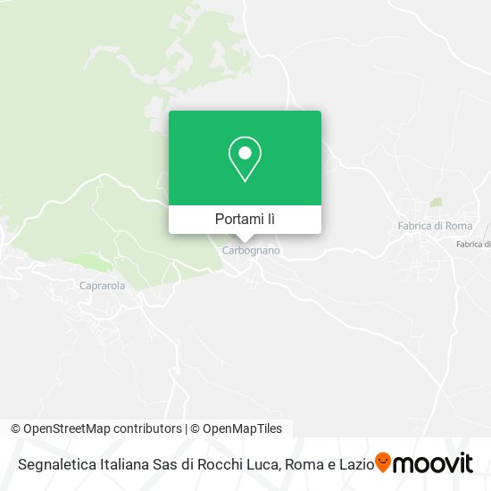 Mappa Segnaletica Italiana Sas di Rocchi Luca