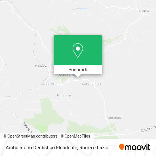 Mappa Ambulatorio Dentistico Elendente