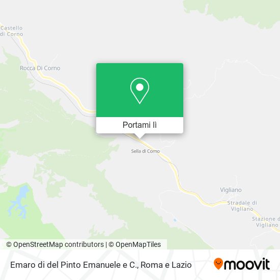 Mappa Emaro di del Pinto Emanuele e C.