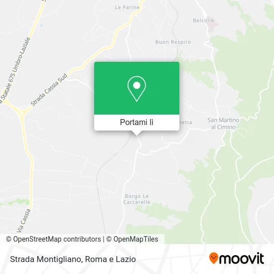 Mappa Strada Montigliano