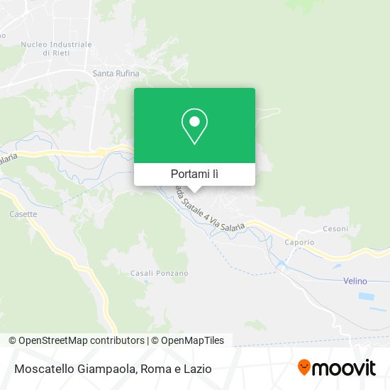 Mappa Moscatello Giampaola