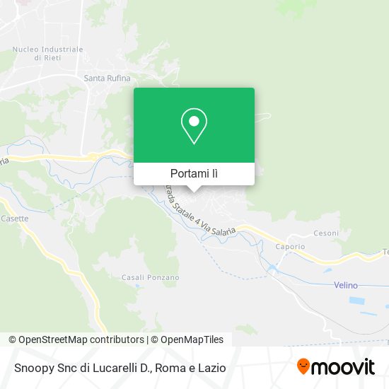 Mappa Snoopy Snc di Lucarelli D.