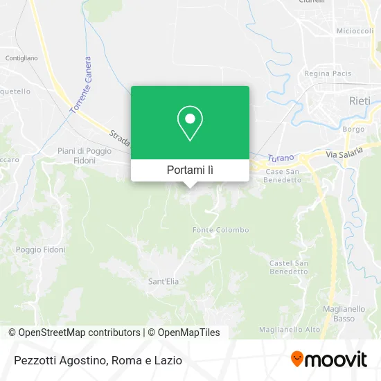 Mappa Pezzotti Agostino