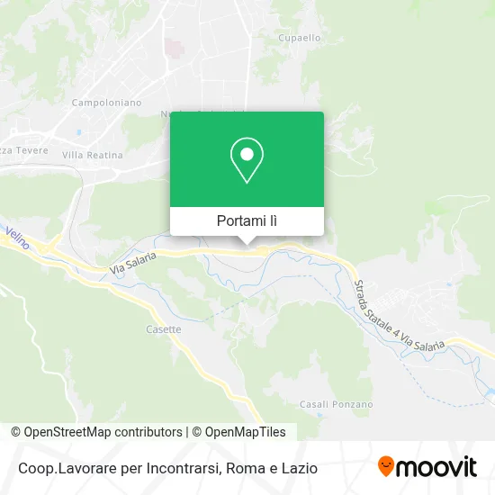 Mappa Coop.Lavorare per Incontrarsi
