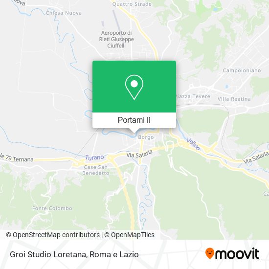 Mappa Groi Studio Loretana