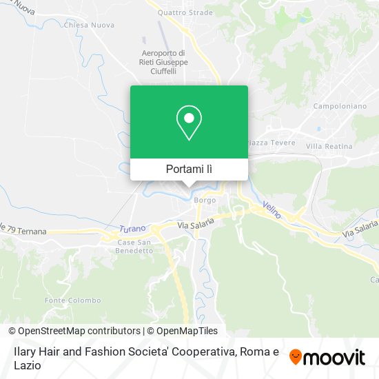 Mappa Ilary Hair and Fashion Societa' Cooperativa