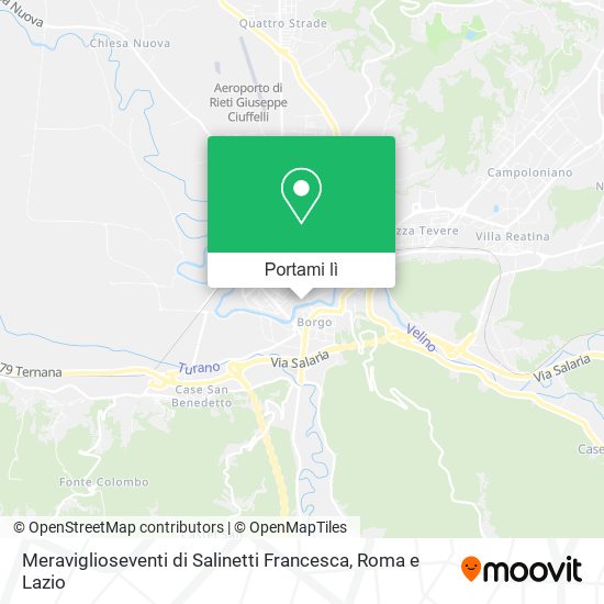 Mappa Meraviglioseventi di Salinetti Francesca