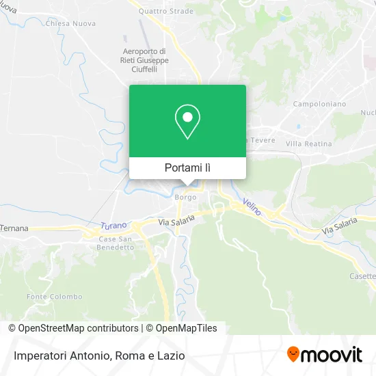 Mappa Imperatori Antonio
