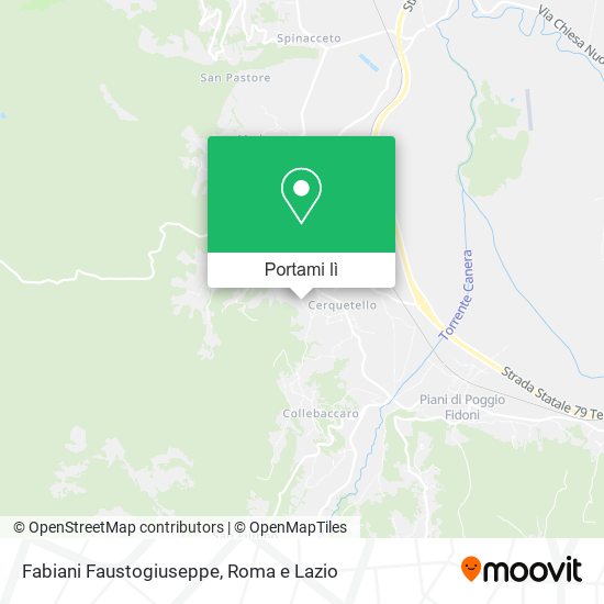 Mappa Fabiani Faustogiuseppe